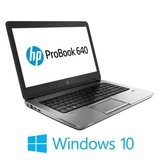 Laptopuri HP ProBook 640 G1, i5-4310M, 180GB SSD, 14 inci, Webcam, Win 10 Home
